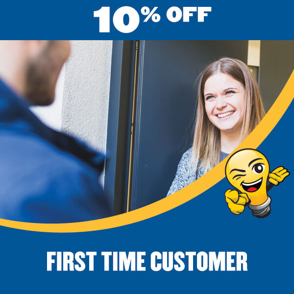 electrician first time customer
